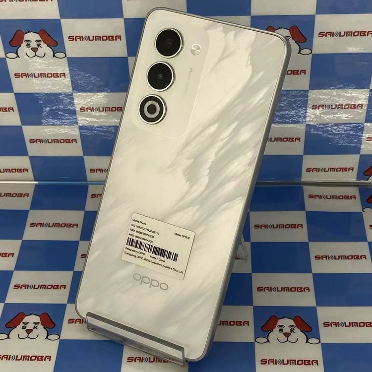 ¨��ȯ����OPPO A5 5G 128GB �ۥ磻�� OPG06 AU��SIM�ե꡼����