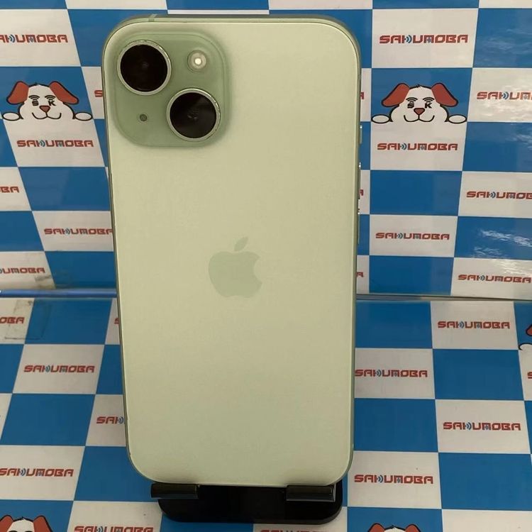 ¨��ȯ����iPhone15 128GB ���꡼�� MTMM3J/A SIM�ե꡼
