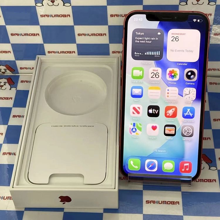 iPhone12 256GB PRODUCT RED MGJ23J/A docomo��SIM�ե꡼��
