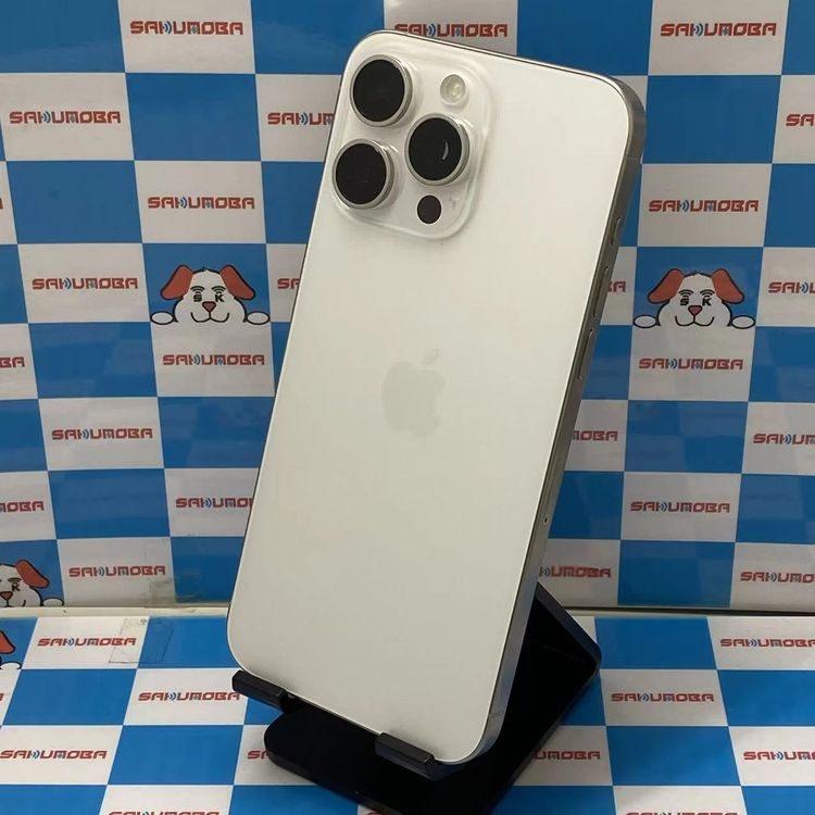 iPhone15 Pro Max 512GB �ۥ磻�ȥ����˥��� MU6V3J/A SIM�ե꡼ ��