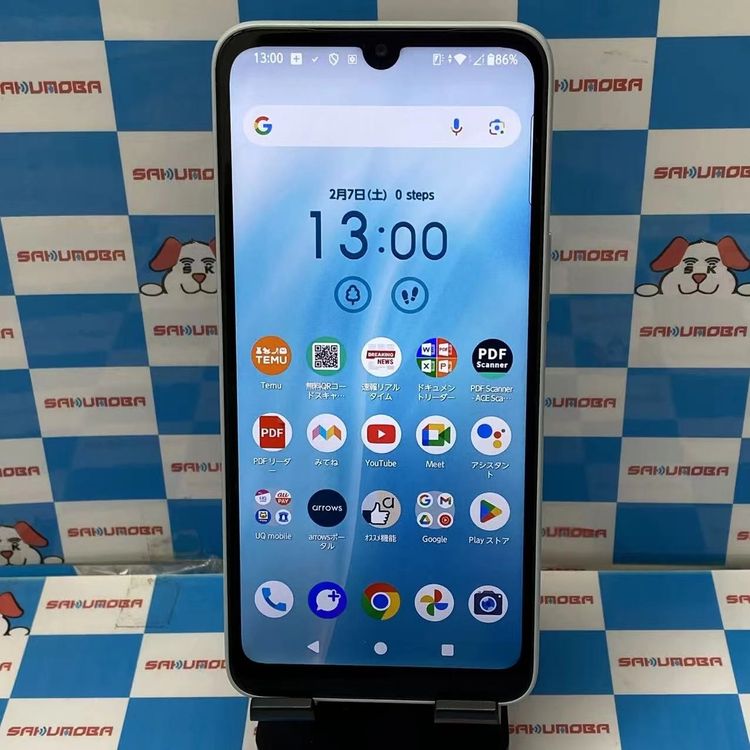 ¨��ȯ����arrows We2 64GB �饤�ȥ֥롼 FCG02 AU��SIM�ե꡼ ����