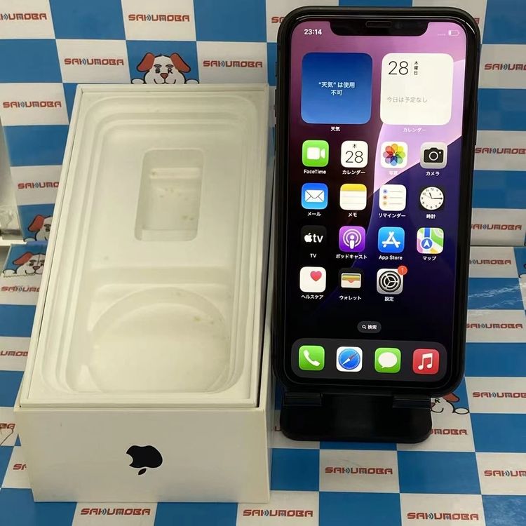 ¨��ȯ����iPhone11 128GB �֥�å� MWM02J/A SIM�ե꡼