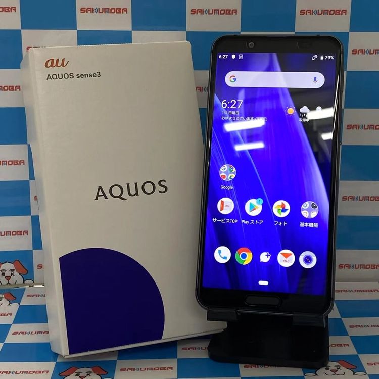¨ȯAQUOS sense3 64GB ֥å SHV45 SIMå auƱ