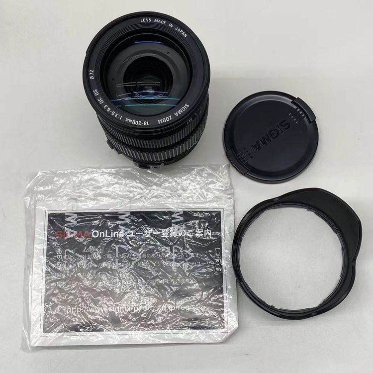 ¨��ȯ����SIGMA 18-200mm f3.5-6.3 DC OS Canon�� �֥�å�