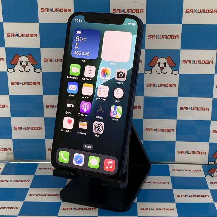 ¨��ȯ����iPhone12 mini 64GB �֥롼 MGAP3J/A AU��SIM�ե꡼