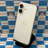 即日発送可iPhone16 128GB ホワイト MYDR3J/A SIMフリー 美品