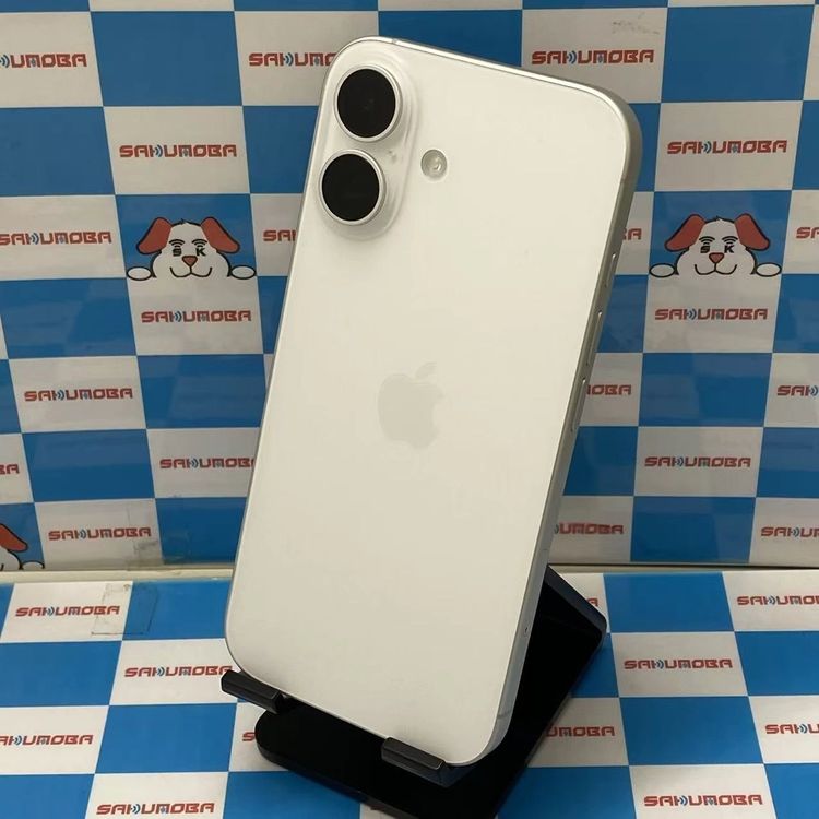 ¨��ȯ����iPhone16 128GB �ۥ磻�� MYDR3J/A SIM�ե꡼ ����