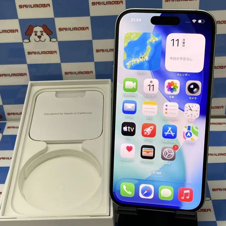 ¨��ȯ����iPhone15 256GB ���꡼�� MTMT3J/A SIM�ե꡼