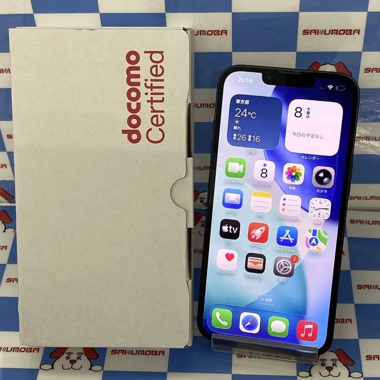 ¨��ȯ����iPhone14 128GB �ߥåɥʥ��� MPUD3J/A docomo��SIM�ե꡼