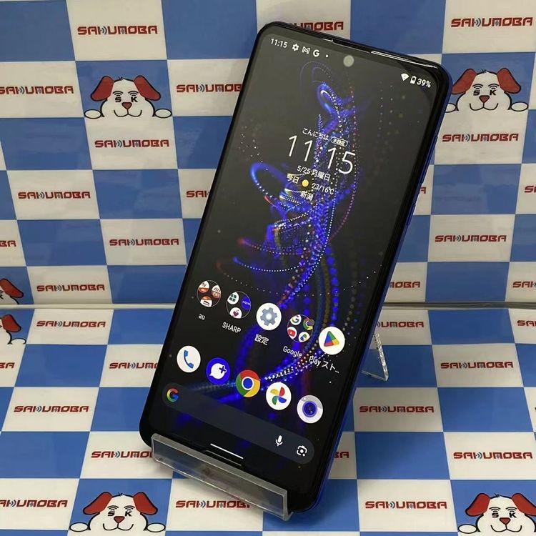 ¨��ȯ����AQUOS R5G 256GB �������֥롼 908SH SoftBank��SIM�ե꡼