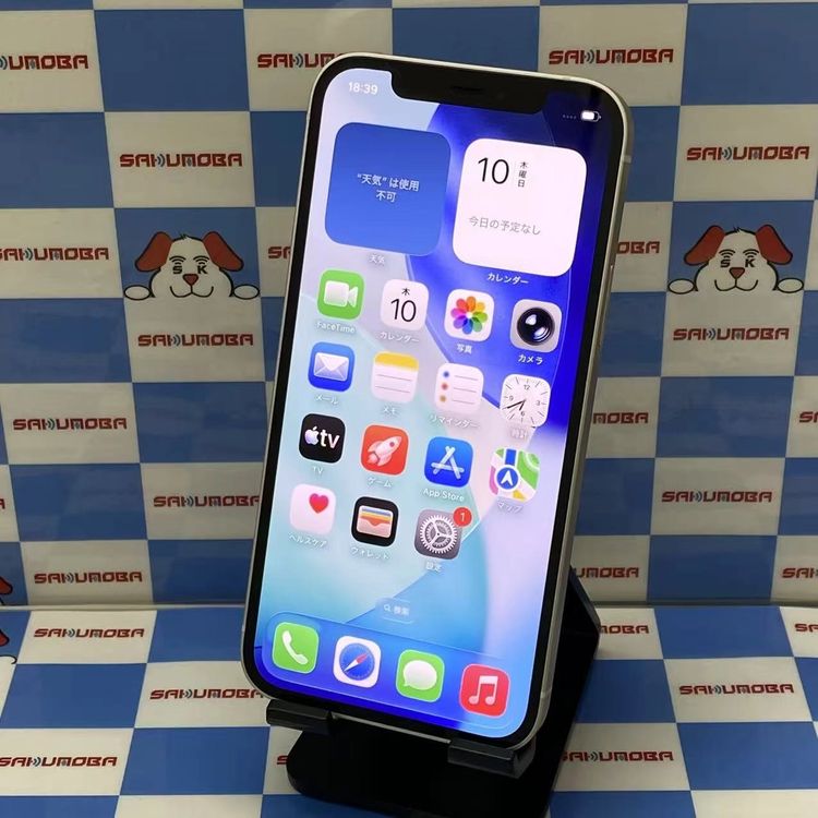 ¨��ȯ����iPhone12 64GB �ۥ磻�� MGHP3J/A docomo��SIM�ե꡼