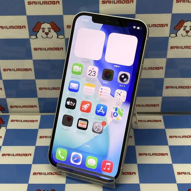 ¨��ȯ����iPhone12 256GB �ۥ磻�� MGJ13J/A SIM�ե꡼ ������