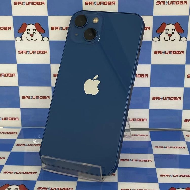 ¨��ȯ����iPhone13 128GB �֥롼 NLNG3J/A AU��SIM�ե꡼��������91��