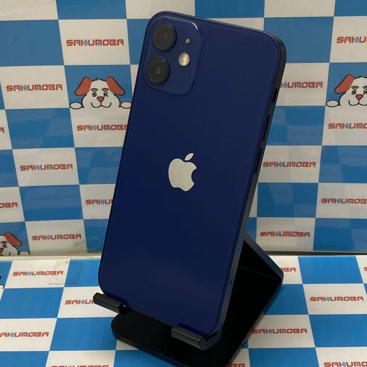 ¨��ȯ����iPhone12 mini 64GB �֥롼 MGAP3J/A AU��SIM�ե꡼ ����