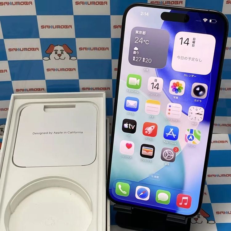 iPhone15 Pro Max 1TB �֥�å������˥��� MU6Y3J/A AU��SIM�ե꡼