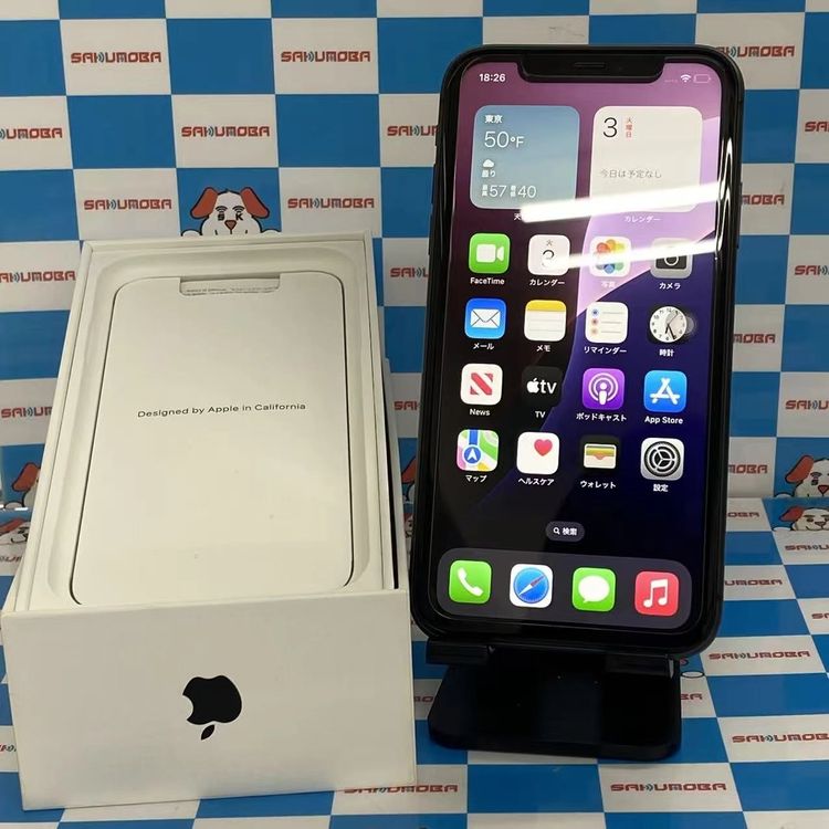 ¨��ȯ����iPhone11 256GB �֥�å� MWM72J/A AU��SIM�ե꡼