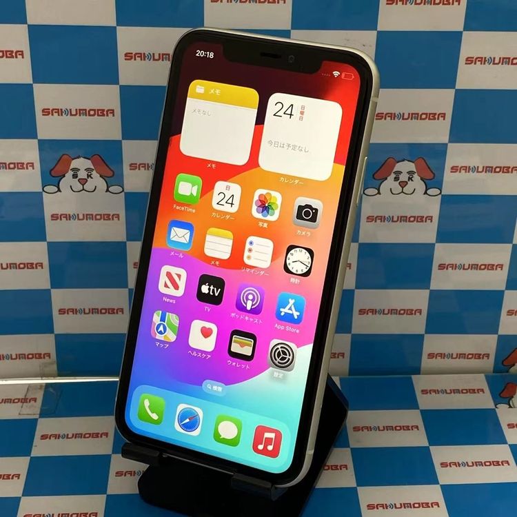 ¨ȯiPhone11 128GB ۥ磻 MWM22J/A AUSIMե꡼ 