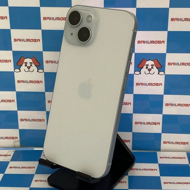 ¨��ȯ����iPhone15 256GB �֥롼 MTMR3J/A docomo��SIM�ե꡼������