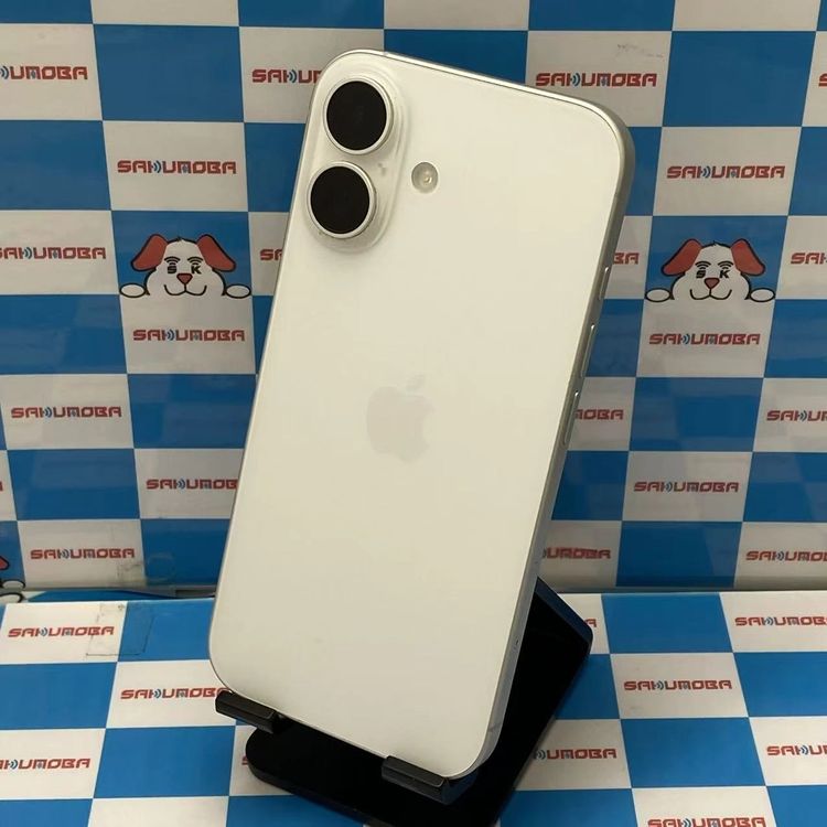 ¨��ȯ����iPhone16 256GB �ۥ磻�� MYDX3J/A SIM�ե꡼