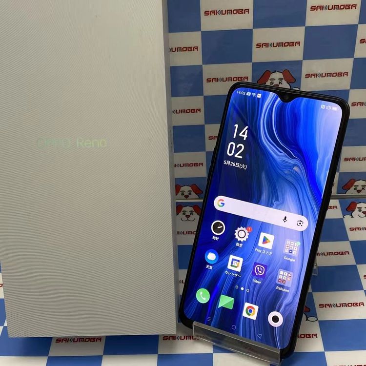 ¨��ȯ����OPPO Reno A 128GB �֥�å� CPH1983 ��ŷ��Х�����SIM�ե꡼