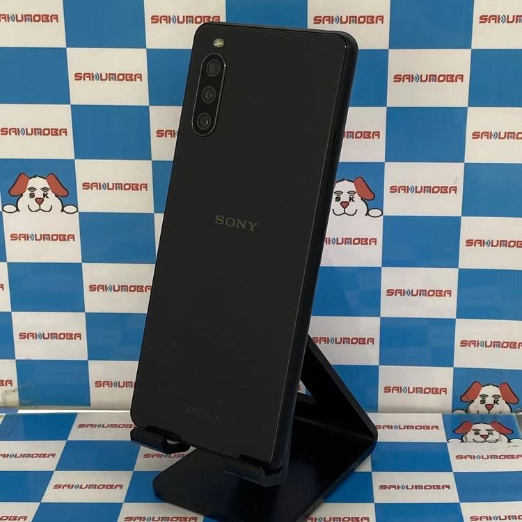 ¨��ȯ����Xperia 10 III 6GB/128GB �֥�å� SOG04 AU��SIM�ե꡼