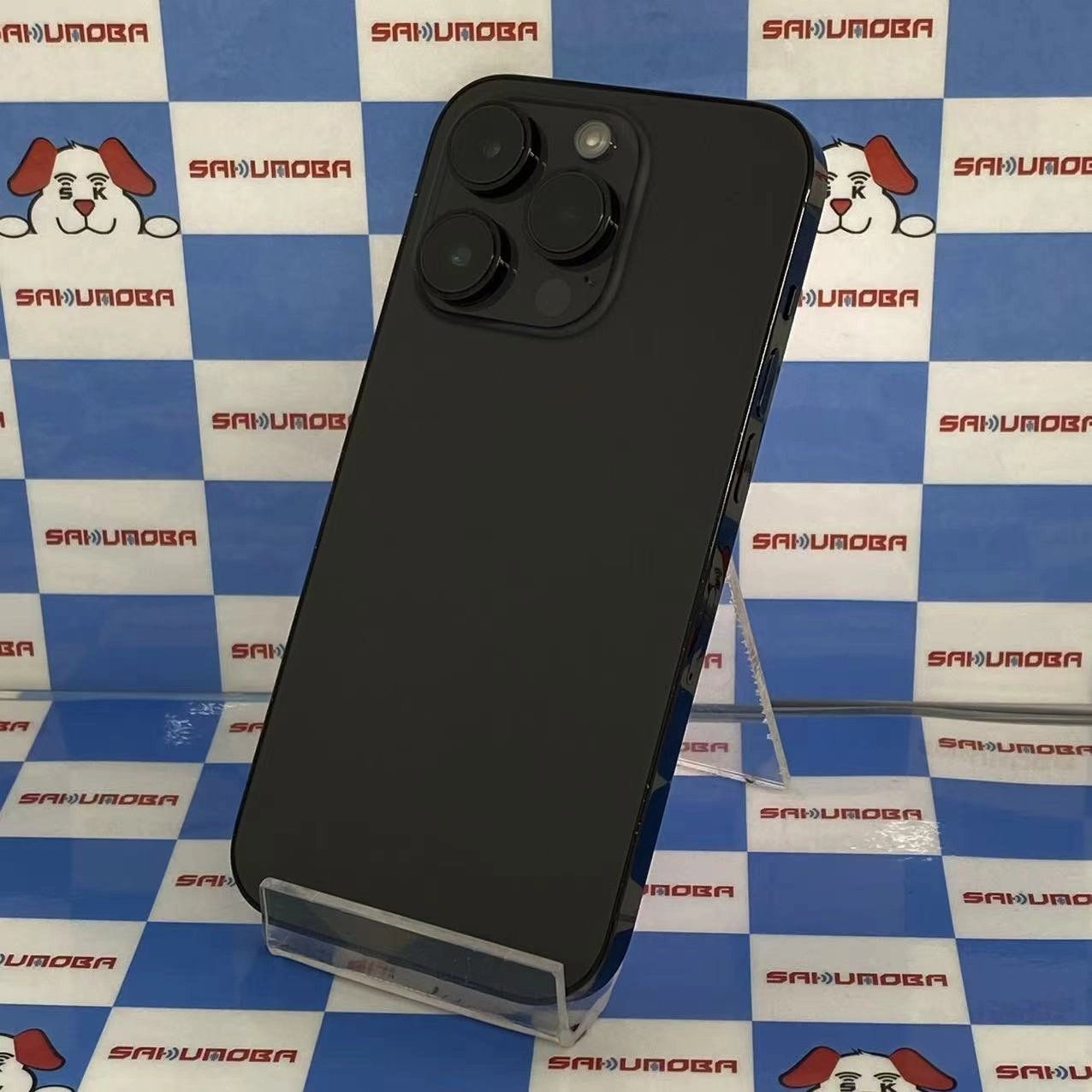 【ジャンク品】iPhone14Pro 128GB ブラック SIMフリー ムスビー｜iPhone14 Pro 128GB スペースブラック MPXU3J/A AU版SIM