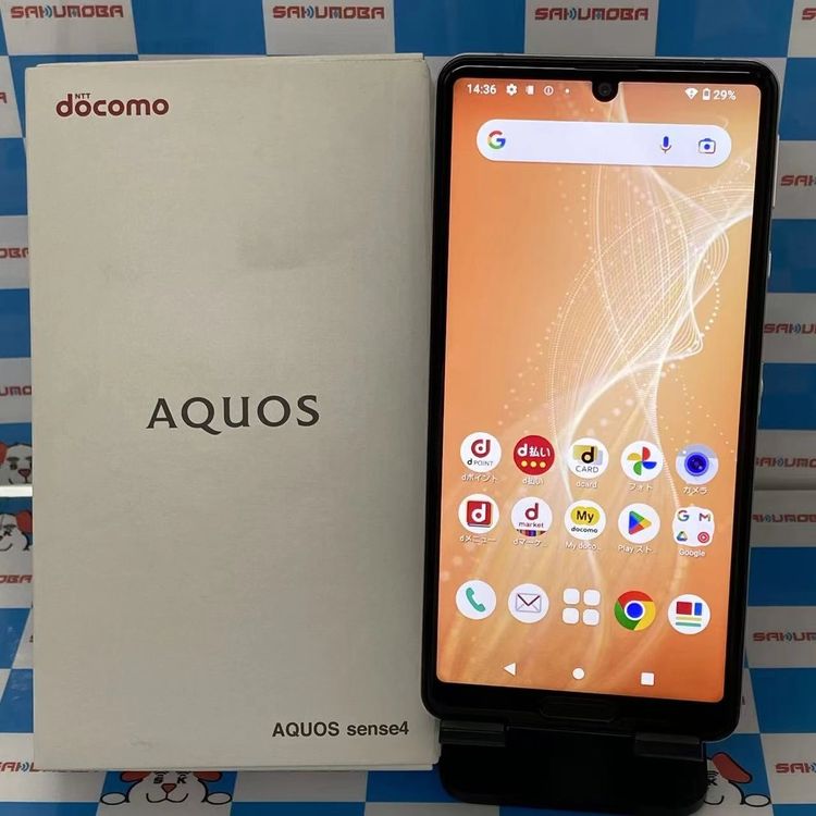 AQUOS sense4 64GB ����С� SH-41A docomo��SIM�ե꡼ ����