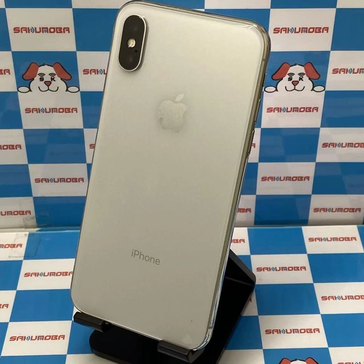 ¨��ȯ����iPhoneX 256GB ����С� NQC22J/A AU��SIM�ե꡼