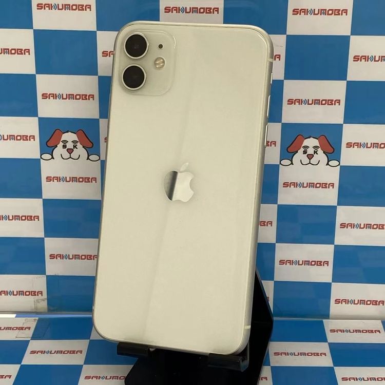 ¨��ȯ����iPhone11 256GB �ۥ磻�� MWM82J/A AU��SIM�ե꡼