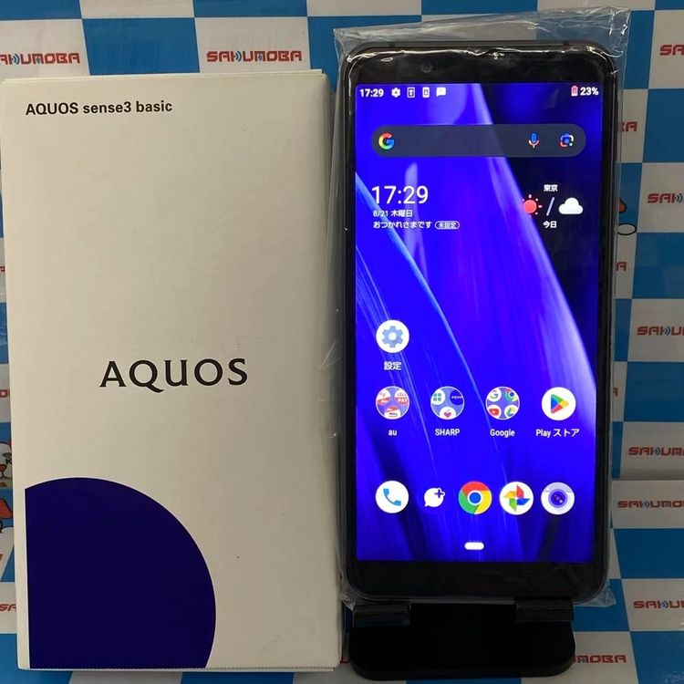 AQUOS sense3 basic 32GB ֥å SHV48 AUSIMե꡼ ̤