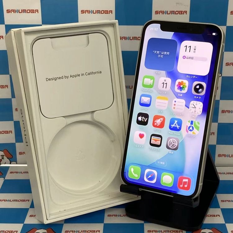 iPhone12 mini 64GB �ۥ磻�� MGA63J/A AU��SIM�ե꡼��������