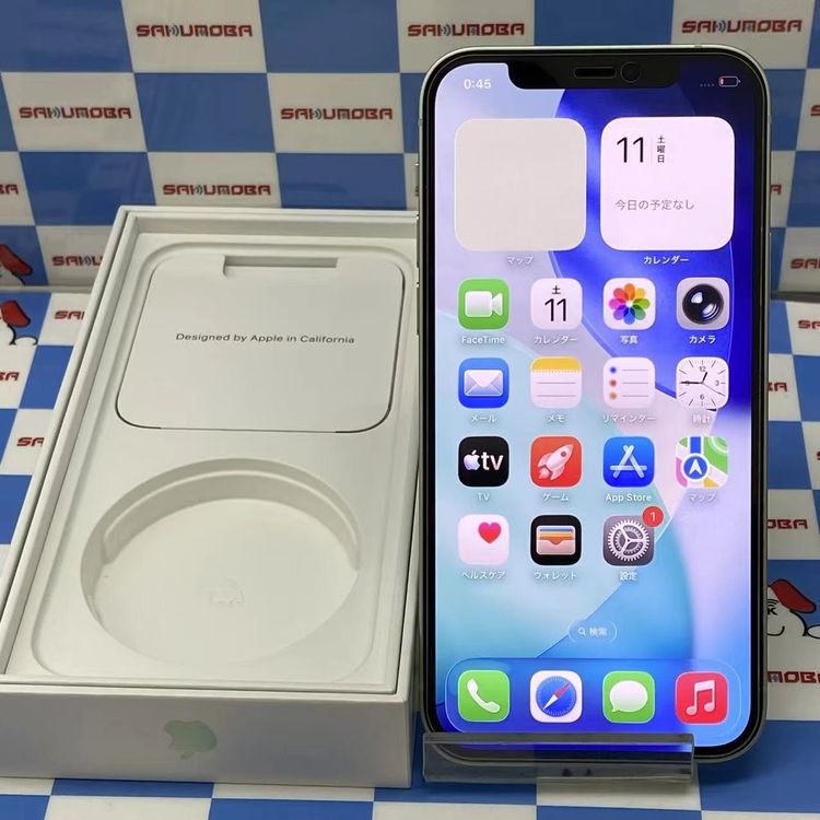 ¨��ȯ����iPhone12 256GB ���꡼�� MGJ43J/A AU��SIM�ե꡼ �������