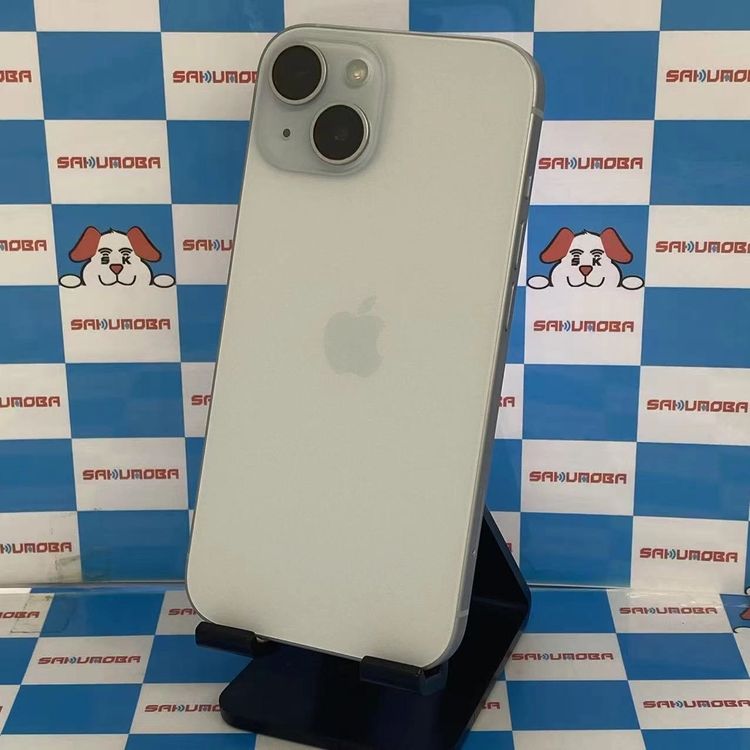 ¨��ȯ����iPhone15 256GB �֥롼 MTMR3J/A SoftBank��SIM�ե꡼����