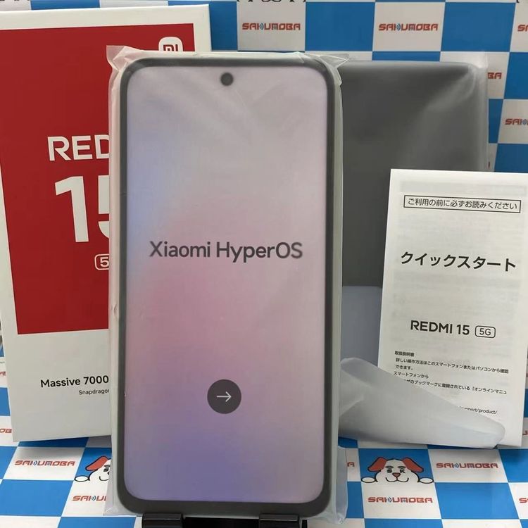 Redmi 15 5G 4GB/128GB A501XM SoftBank��SIM�ե꡼ ����̤����