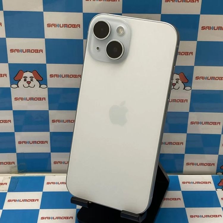 ¨��ȯ����iPhone15 256GB �֥롼 MTMR3J/A SIM�ե꡼