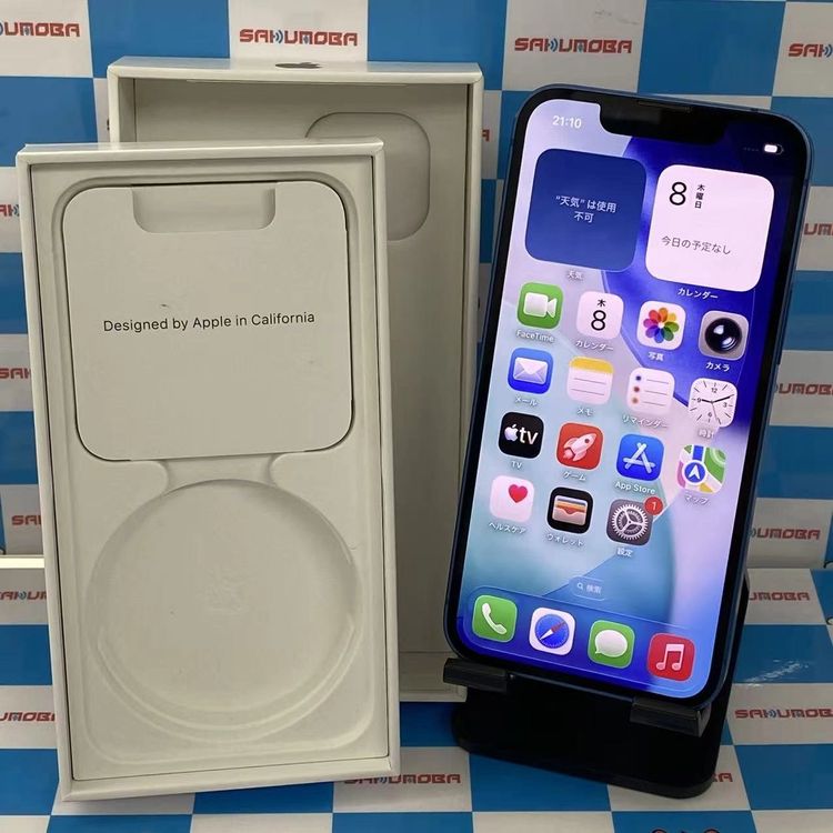 ¨��ȯ����iPhone13 mini 128GB �֥롼 MLJH3J/A SIM�ե꡼