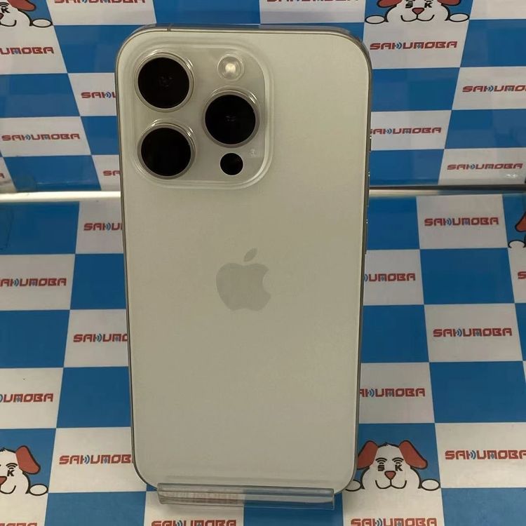 ¨��ȯ����iPhone15 Pro 1TB �ۥ磻�ȥ����˥��� MTUR3J/A SIM�ե꡼