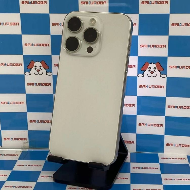 iPhone15 Pro 128GB �ۥ磻�ȥ����˥��� MTU83J/A SoftBank��SIM