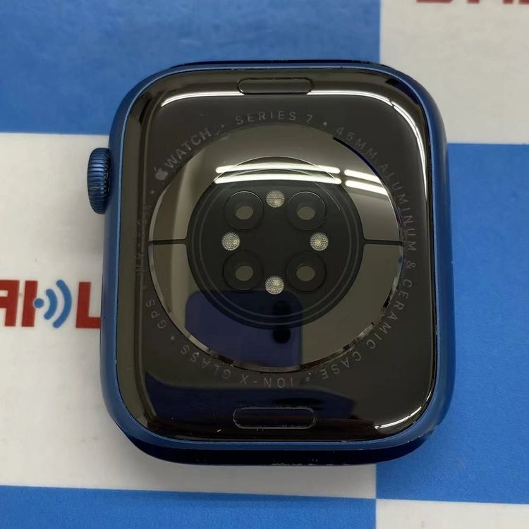 Apple Watch Series7 45mm GPS��ǥ� 32GB �֥롼 MKN83J/A��