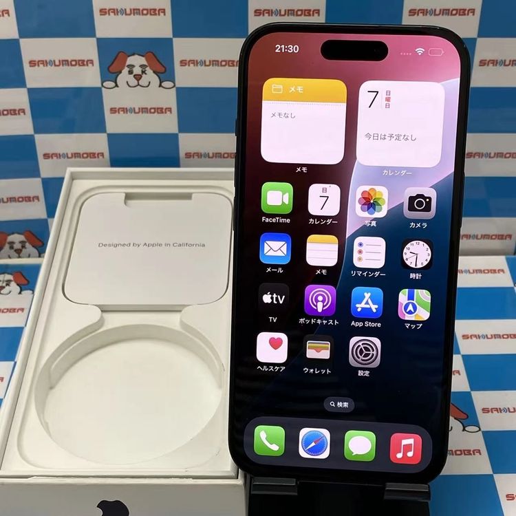 ¨��ȯ����iPhone15 512GB �֥�å� MTMU3J/A docomo��SIM�ե꡼