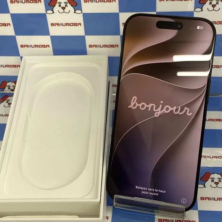 ¨��ȯ����iPhone16 Pro 256GB �֥�å������˥��� MYN03J/A SIM�ե꡼