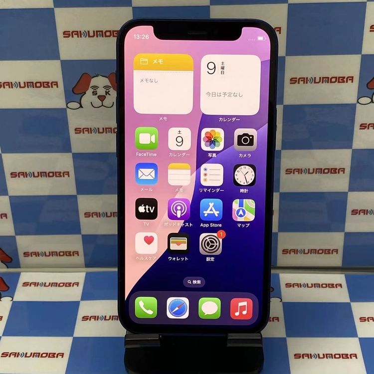 ¨��ȯ����iPhone12 mini 64GB �֥롼 MGAP3J/A AU��SIM�ե꡼