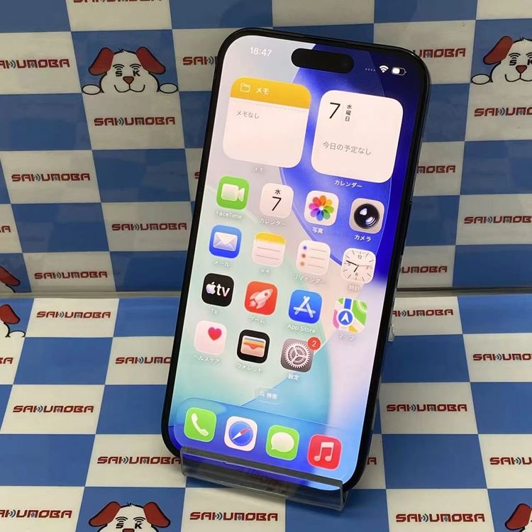 iPhone15 Pro 128GB �֥롼�����˥��� MTUA3J/A AU��SIM�ե꡼