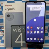 AQUOS wish4 4GB/64GB ブルー SH-52E docomo版SIMフリー 美品