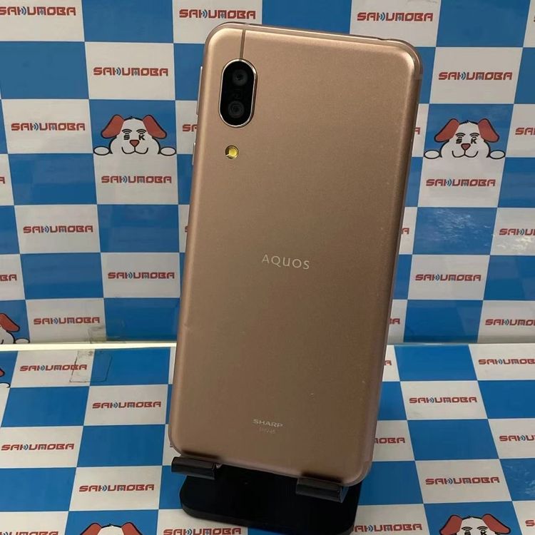 ¨��ȯ����AQUOS sense3 64GB ���եȥԥ� SHV45 AU��SIM�ե꡼