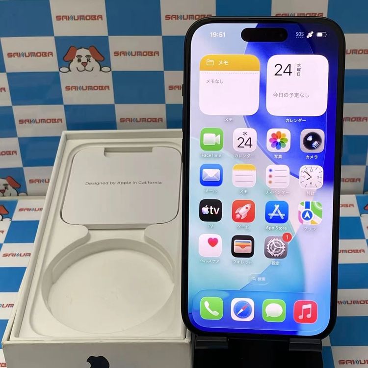 ¨��ȯ����iPhone15 128GB �֥�å� MTMH3J/A SIM�ե꡼ ������