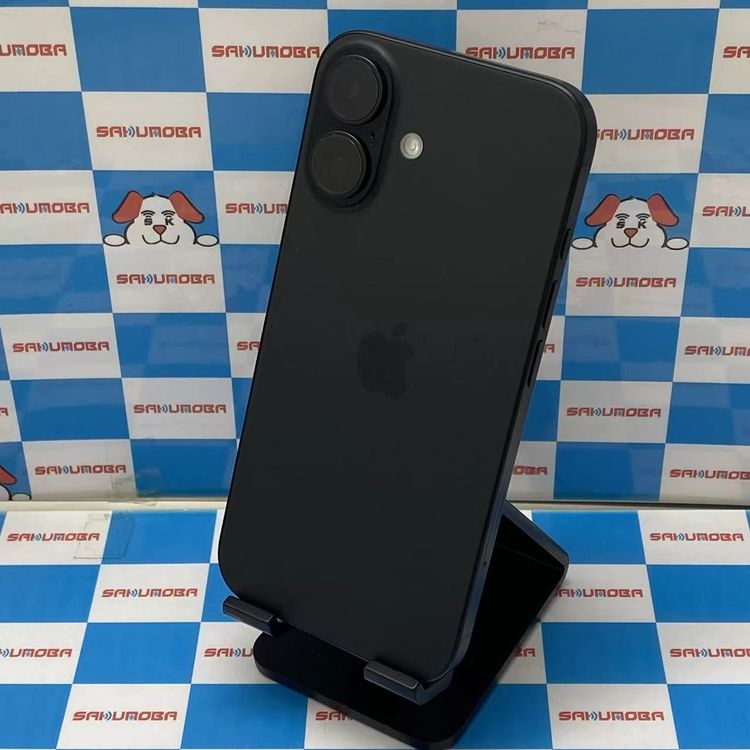 ¨��ȯ����iPhone16 128GB �֥�å� MYDQ3J/A SIM�ե꡼