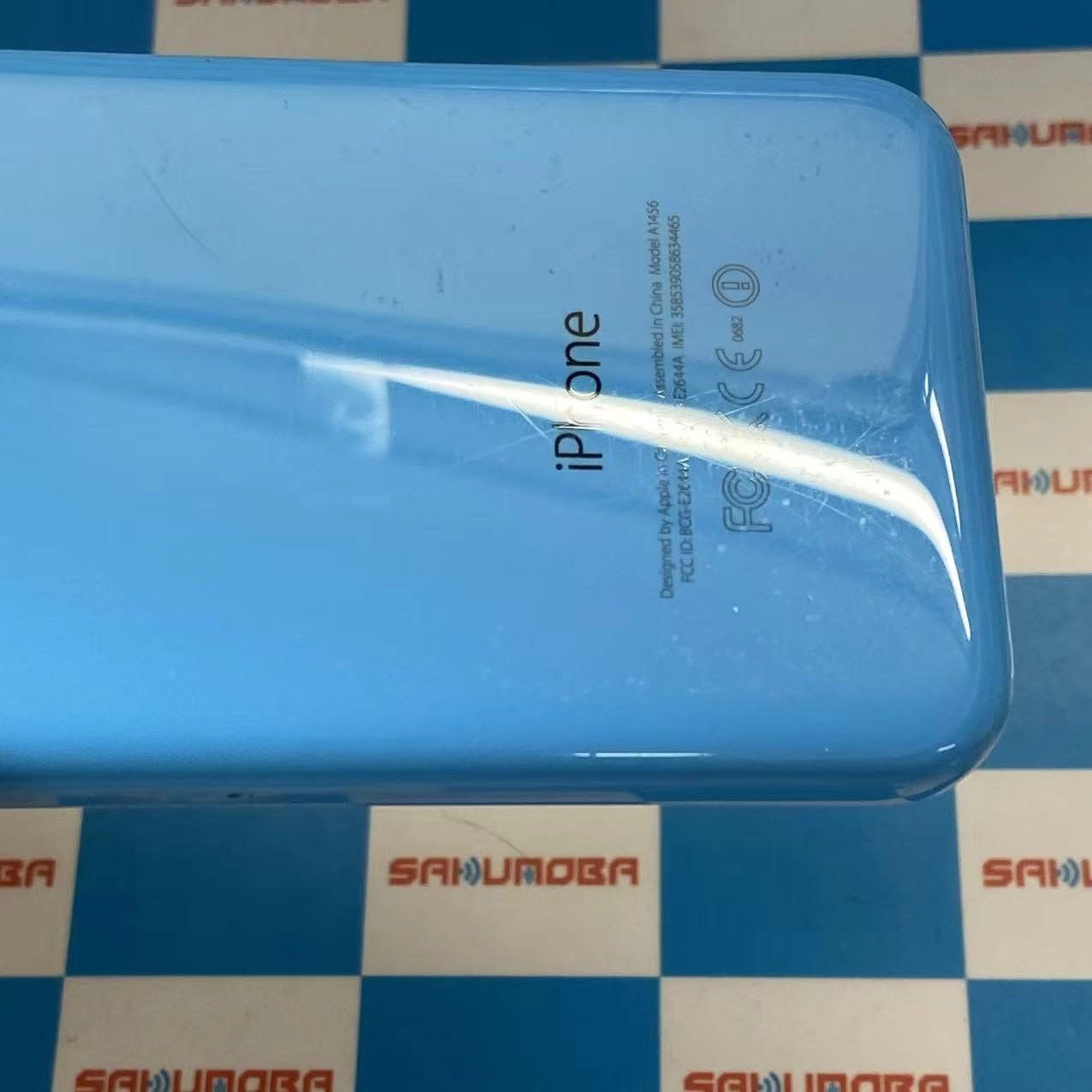 ムスビー｜即日発送可iPhone5c 16GB ブルー ME543J/A docomo版SIM