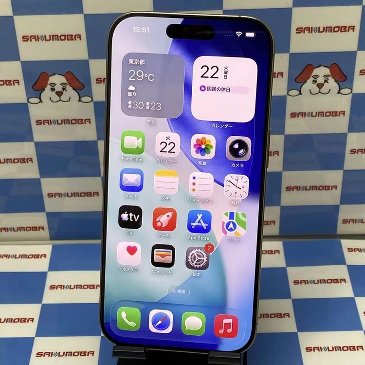 iPhone16 Pro 128GB �ǥ����ȥ����˥��� MYMX3J/A ��ŷ��Х�����SIM�ե�