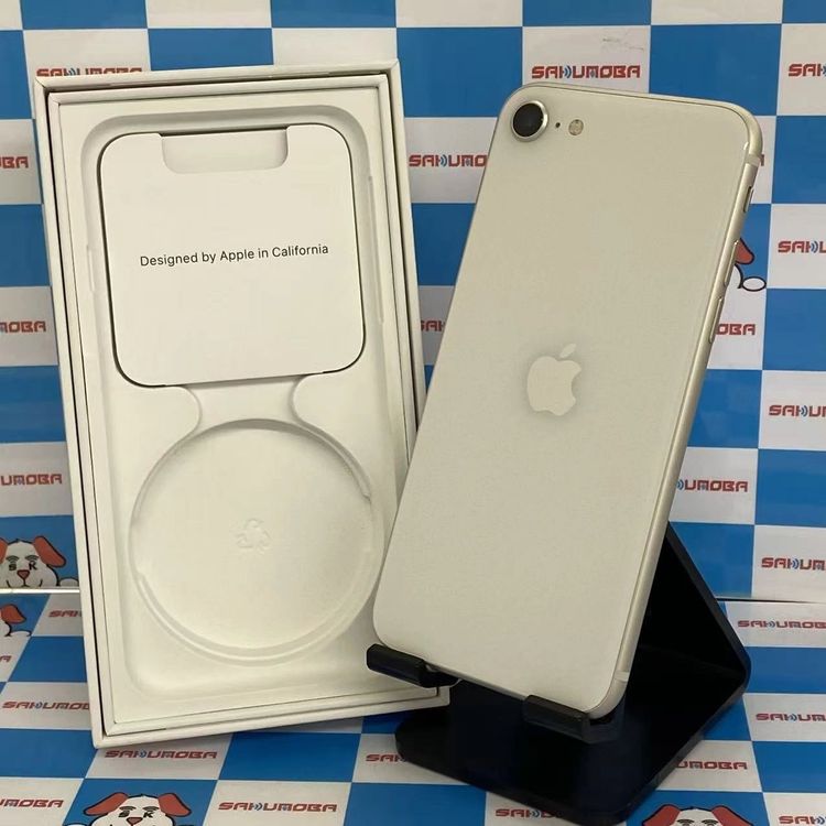iPhoneSE ��3���� 128GB �������饤�� MMYG3J/A SoftBank��SIM�ե�
